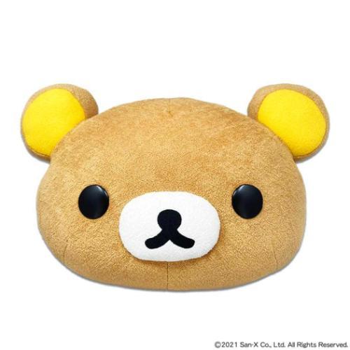 リラックマとカオルさん グッズ クッション キャラクター フェイスクッション サンエックス