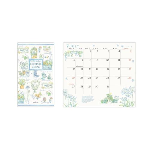 2026 diary スリムハーブカタログ スリムマンスリーダイアリー 日本ホールマーク 10月始ま...