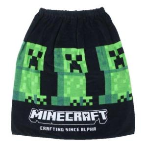 マインクラフト 巻きタオル60cm ラップタオル ブラック Minecraft ゲームキャラクター グッズ｜cinemacollection-yj