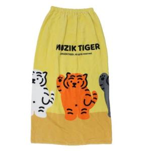 MUZIK TIGER ムジークタイガー 巻きタオル100cm ラップタオル キャラクター MTG-MT100-2402 ニシオ｜cinemacollection-yj