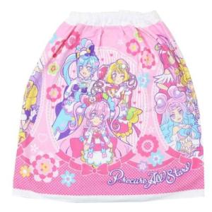 プリキュアオールスターズ グッズ ラップタオル アニメキャラクター 60cm丈 巻き巻きタオルクリスマス プレゼント 福袋 男の子 女の子 ギフト｜cinemacollection-yj