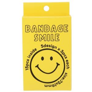 スマイリー 絆創膏 ばんそうこう BANDAGE S 2 SMILE ASST Smiley Fac...