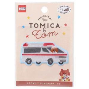 トミカ ワッペン アイロンパッチシール トミカ＆トム TOMICA パイオニア 手芸用品｜cinemacollection-yj