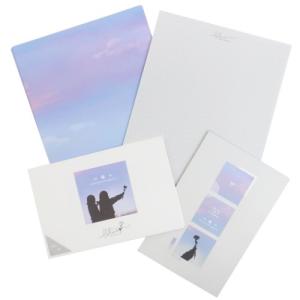 レターセット 手紙セット ブルーエモーショナル レター 君との時間 Q-LIA