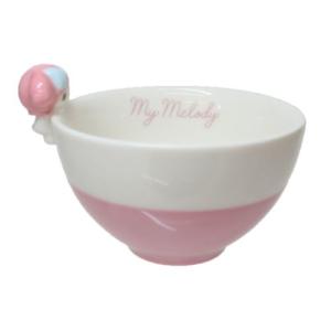 マイメロディ グッズ お茶碗 サンリオ キャラクター のっかりフィギュア付き茶碗の商品画像