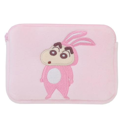 クレヨンしんちゃん ミニティッシュポーチ ミニポーチ アニメキャラクター なりきりアニマル うさぎ ...