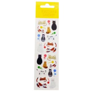 シールシート ねこ ラコルテステッカー RCM031 S＆Cコーポレーション かわいいクリスマス プレゼント 福袋 男の子 女の子 ギフト