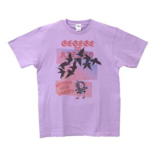 ゲゲゲの鬼太郎 Tシャツ T-SHIRTS 飛ぶ Lサイズ XLサイズ スモールプラネット｜cinemacollection-yj