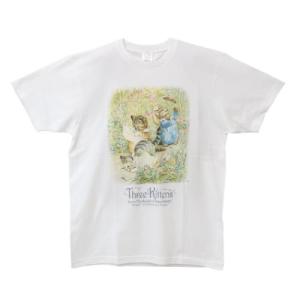 ピーターラビット Tシャツ T-SHIRTS お花 Lサイズ スモールプラネット 半袖｜cinemacollection-yj