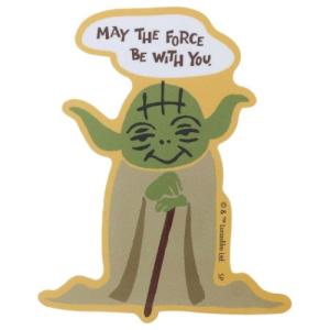 スターウォーズ グッズ ダイカットシール STAR WARS キャラクター キャラクターステッカー ヨーダ YE｜おもしろマニアックグッズの通販店 ブライ開新堂