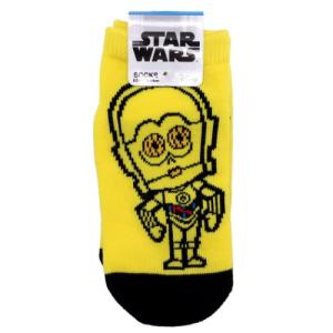 キッズ ソックス スターウォーズ 子供用 靴下 STAR WARS グッズ C-3PO ポップクリスマス プレゼント 福袋 男の子 女の子 ギフト｜cinemacollection-yj