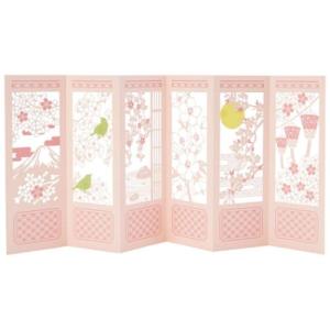 グリーティングカード レーザーカットカード レーザーじゃばら桜いろいろ 春 サンリオ 多目的