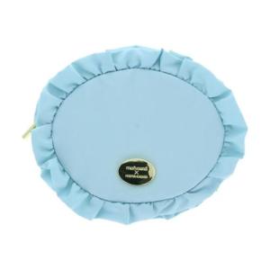 ミニポーチ モフサンドx日比谷花壇 フリルミニポーチ Bloom mofusand サンスター文具 小物入れ