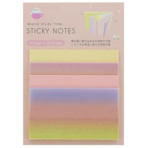 ふせん 付箋 みおりん Study Time サンスター文具 A グッズクリスマス