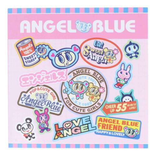 付箋 Angel Blue エンジェルブルー ブック型付箋 ピンク 学校 かわいい キャラクター メ...