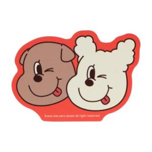 1107 イルイルゴンチル キャラクター ビッグシール ダイカットステッカー D サンスター文具｜おもしろマニアックグッズの通販店 ブライ開新堂