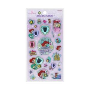 リトルマーメイド グッズ シールシート ディズニープリンセス キャラクター グリッタージュエルシール