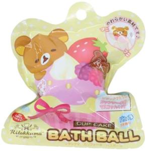 リラックマ グッズ 入浴剤 サンエックス キャラクター カップケーキバスボール 全5種