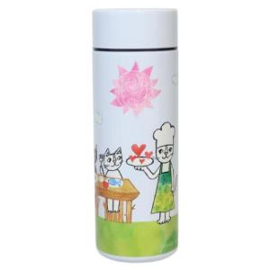 おかべてつろう ステンレスボトル 森のレストラン 0.3L 226-004の商品画像