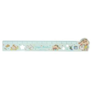 クレヨンしんちゃん ダイカットアクリル定規 15cm ものさし アニメキャラクター おやすみしんちゃんの商品画像