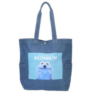 トートバッグ デニムトートバッグ PUPPET SUNSUN パペットスンスン