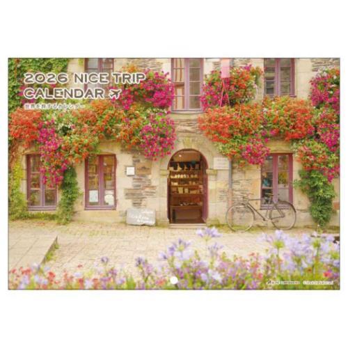 壁掛けカレンダー2026年 NICE TRIP 2026 Calendar アクティブコーポレーショ...