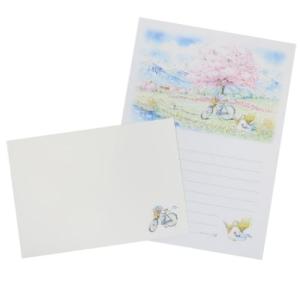 レターセット 内田新哉 手紙セット アクティブコーポレーション 春柄3