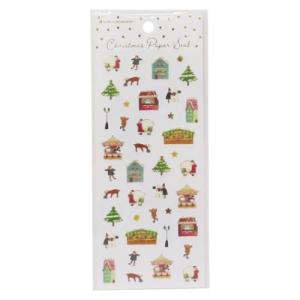 シールシート CHRISTMAS クリスマスペーパーシール CMS-610 手帳デコ