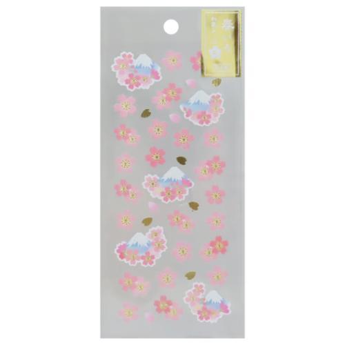 シールシート 春いろ和風シール 587h