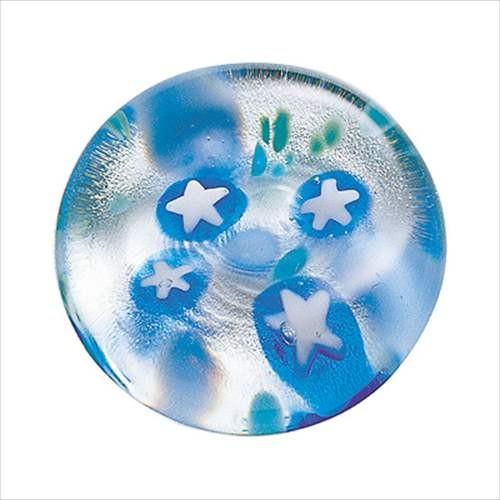 津軽びいどろ テーブルウエア 石塚硝子 箸置き ガラス箸置（5個セット） 夏のしつらえ/朝顔 アデリ...