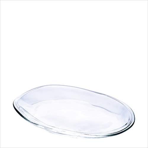 てびねり ミニトレイ（3個セット） ガラス皿 P-6283 アデリア 15.4×10.4×1.6cm...