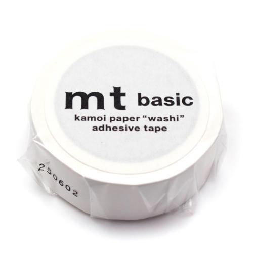 カモ井加工紙 マスキングテープ マスキングテープ mt 15mm×7ｍ マットホワイト