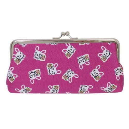 眼鏡ケース ミンゲイオリメガネガマ ウサギ アミナコレクション