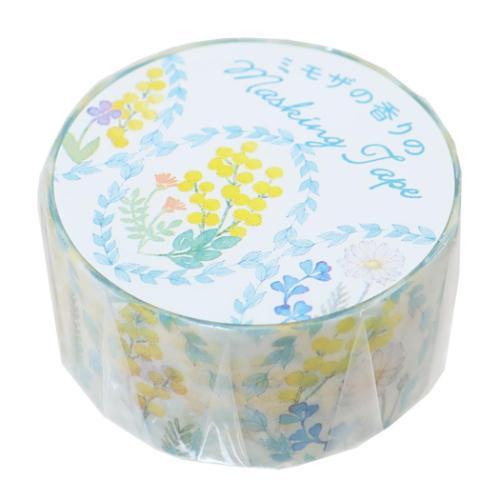 マスキングテープ ミモザの香りのステーショナリー ミモザの香りのmasking tape 20mmマ...