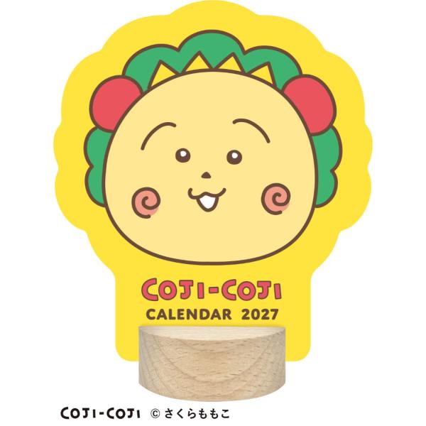 コジコジ 2027Calendar ダイカット卓上カレンダー2027年 インテリア 令和9年暦 さく...