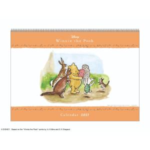 くまのプーさん 2027Calendar 壁掛けカレンダー2027年 クラシック 書き込み インテリア 令和9年暦 ディズニー APJ