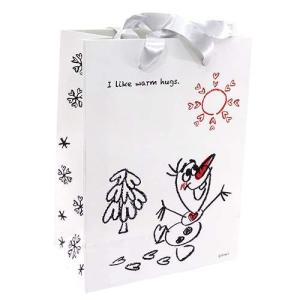ラッピング用品 アナと雪の女王 ペーパーバッグ ラブラブオラフ ディズニー APJ 18.5×25×10cm 紙袋 キャラクター グッズ 通販