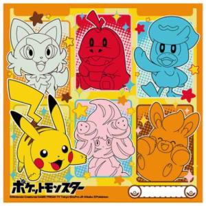 ポケットモンスター キャラクター ランチクロス 大判ハンカチ オレンジ｜cinemacollection