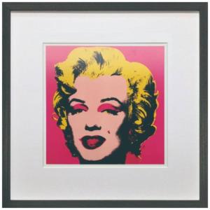 アートポスター アンディ ウォーホール Andy Warhol Marilyn Monroe1967 (hot pink)｜cinemacollection