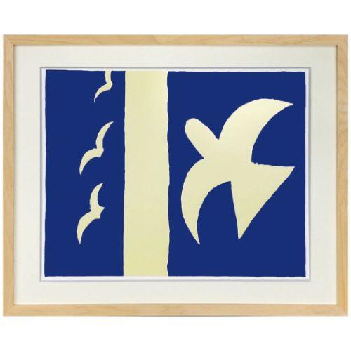 アートポスター ジョルジュ・ブラック Georges Braque Oiseaux1955