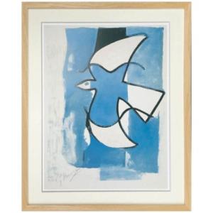 アートポスター ジョルジュ・ブラック Georges Braque L'oiseaux bleu et gris 美工社｜cinemacollection