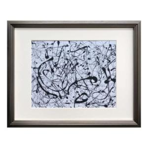 ジャクソン ポロック アートフレーム Jackson Pollock Number 14 Gray 美工社 IJP-62090｜cinemacollection