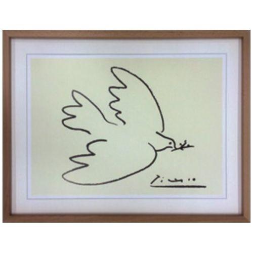 インテリア アート Pablo Picasso Dove of Peace スカンジナビア ART ...