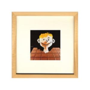 ポスター サヴィニャック SAVIGNAC AIR FRANCE 木製フレーム付 50×70cm