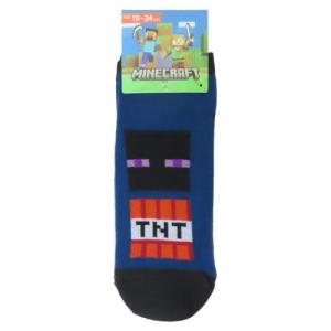 マインクラフト ジュニアソックス スニーカー靴下 コン Minecraft カイタックファミリー｜キャラクターのシネマコレクション