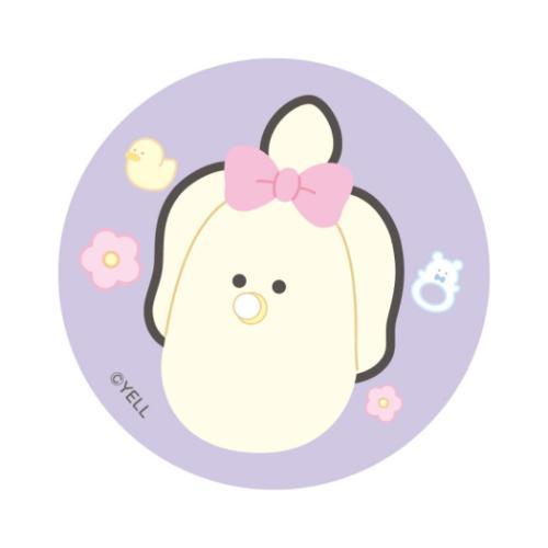 カンバッジ つぶらな瞳の仲間達 まじかる百貨店缶バッジ カキパープル カルチュア エンタテインメント