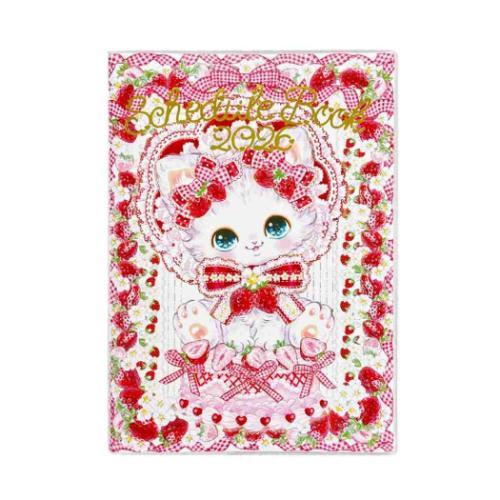 飴ノ森ふみか B6マンスリー手帳2026 2026年月間ダイアリー すとろべりードール ねこ クロー...