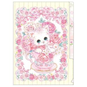 ダイカットクリアファイル5P チャーミーキティ ポケットファイル