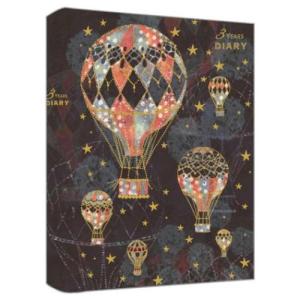 Tomoko Hayashi 3年日記帳 バルーン