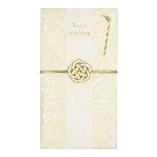 Tomoko Hayashi ベールで包む白箔祝儀袋 のし袋 結婚 鈴蘭